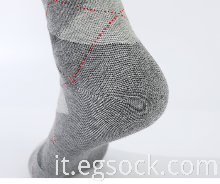 Geometric Pattern Modal Formal Socks